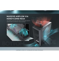 Boîtier Gaming Antec C3 ARGB Noir