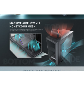 Boîtier Gaming Antec C3 ARGB Noir — image 3