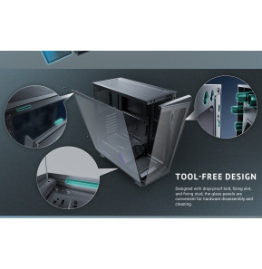 Boîtier Gaming Antec C3 ARGB Noir — image 4
