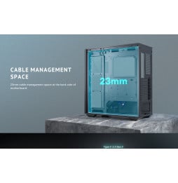 Boîtier Gaming Antec C3 ARGB Noir