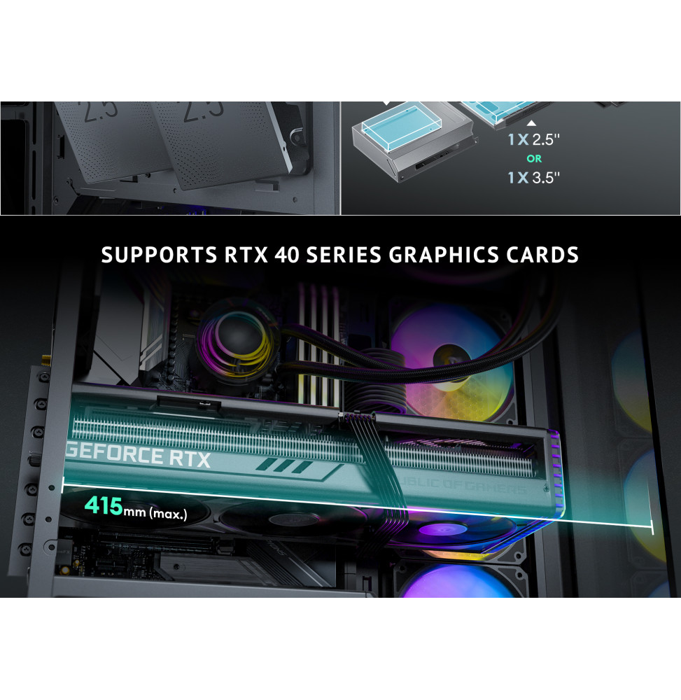 Antec C3 ARGB Gaming PC Case Black — image 6