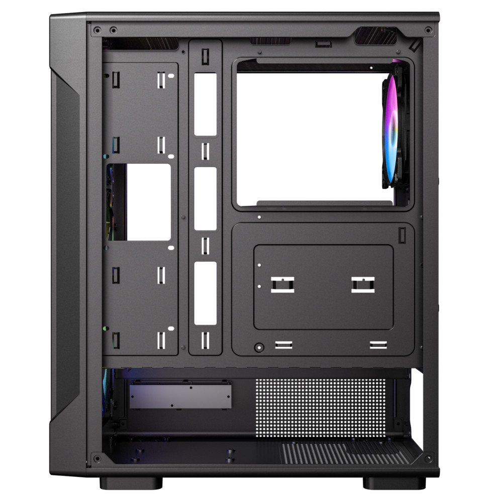 صندوق حاسوب للألعاب Antec VX320 ARGB أسود — صورة 5