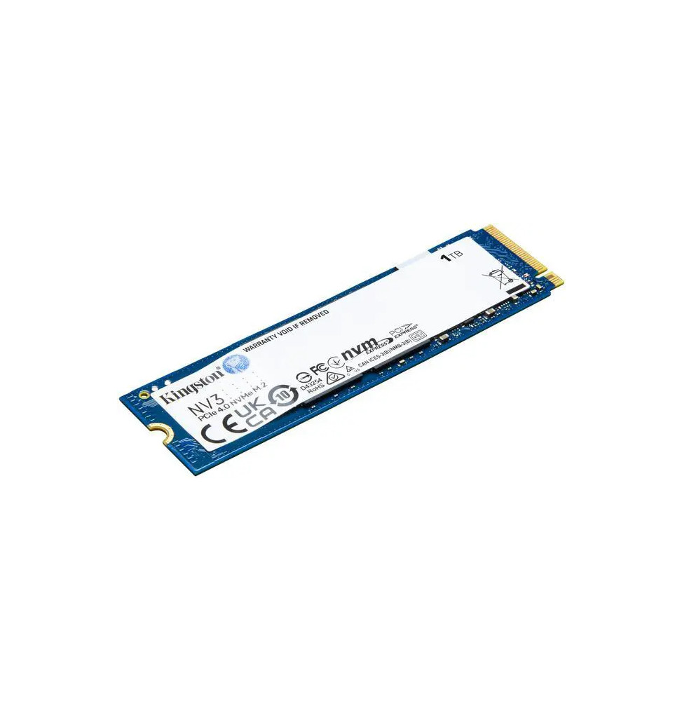 Disque Dur interne SSD Kingston NV3 M.2 2280 PCIe 4.0 x4 NVMe 1 To (SNV3S/1000G) — image 2