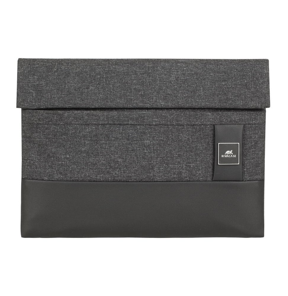 Housse Rivacase Lantau 8805 noir chiné pour MacBook Pro 16 et Ultrabook 15,6 pouces