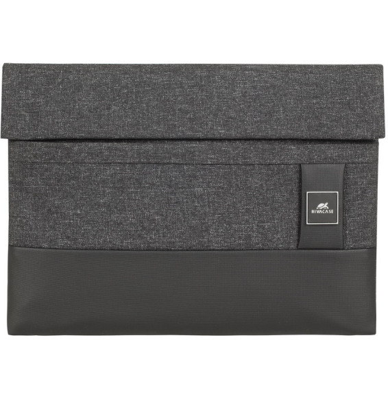 Housse Rivacase Lantau 8805 noir chiné pour MacBook Pro 16 et Ultrabook 15,6 pouces