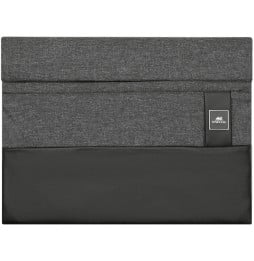 Housse Rivacase Lantau 8805 noir chiné pour MacBook Pro 16 et Ultrabook 15,6 pouces
