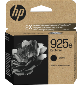HP 925e EvoMore Noir - Cartouche d'encre HP d'origine (4K0W3PE)