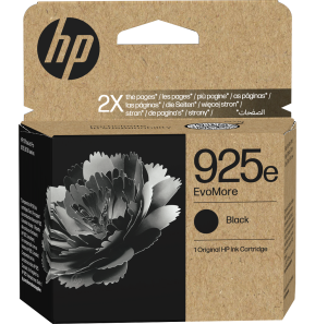 HP 925e EvoMore Noir - Cartouche d'encre HP d'origine (4K0W3PE)