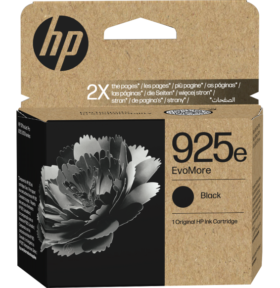 خرطوشة حبر HP أصلية HP 925e EvoMore أسود (4K0W3PE)