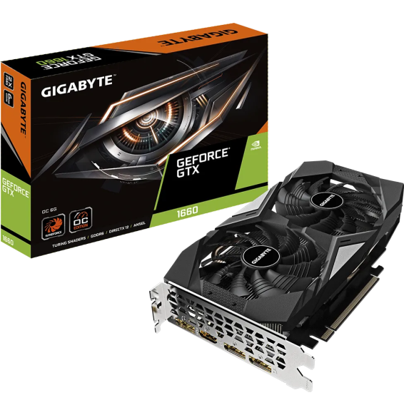 Carte graphique Gigabyte GeForce GTX 1660 OC 6G