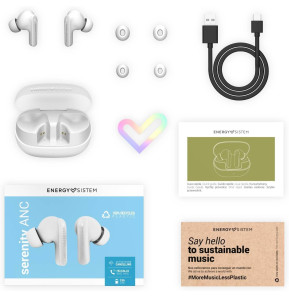 Écouteurs Bluetooth Energy Sistem TWS Serenity ANC Blanc — image 5