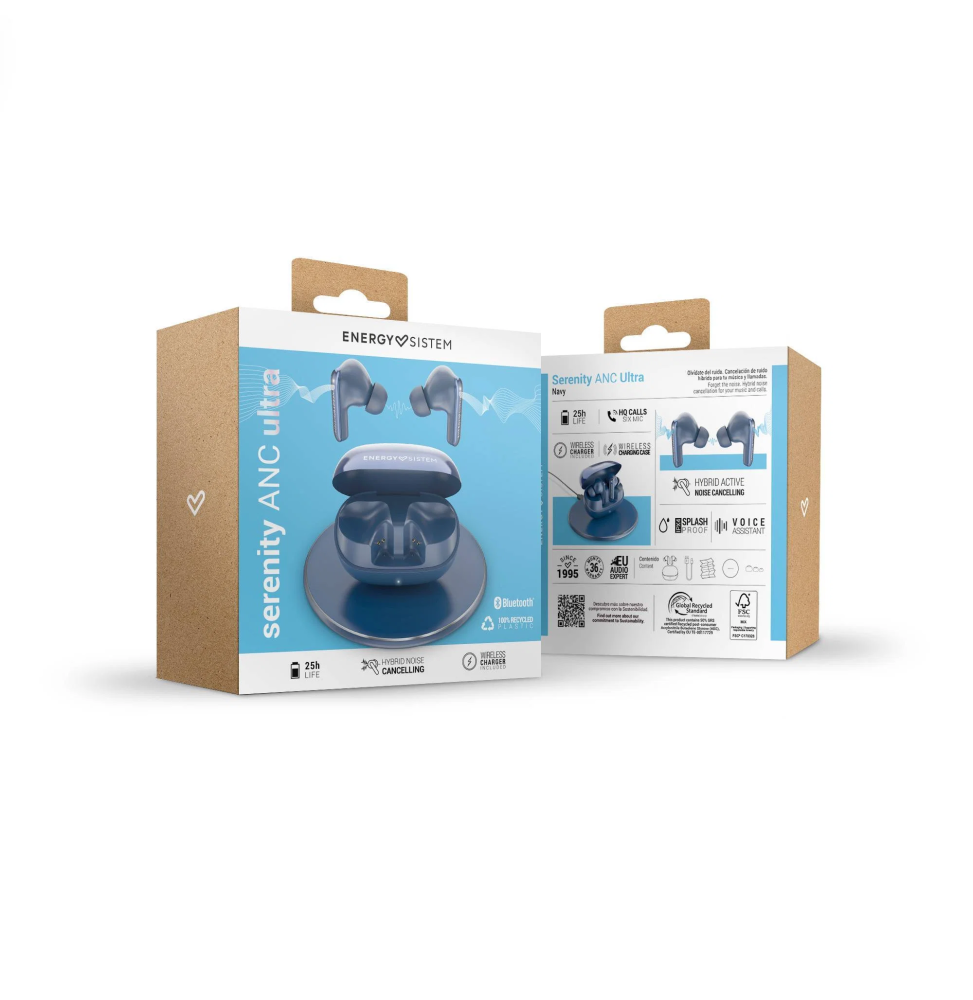 Écouteurs Bluetooth Energy Sistem TWS Serenity ANC Ultra Navy — image 5