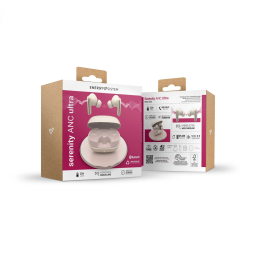 Écouteurs Bluetooth Energy Sistem TWS Serenity ANC Ultra Rose
