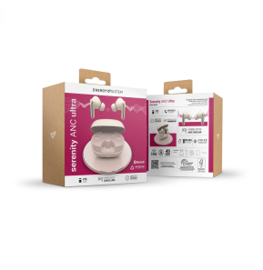 Écouteurs Bluetooth Energy Sistem TWS Serenity ANC Ultra Rose
