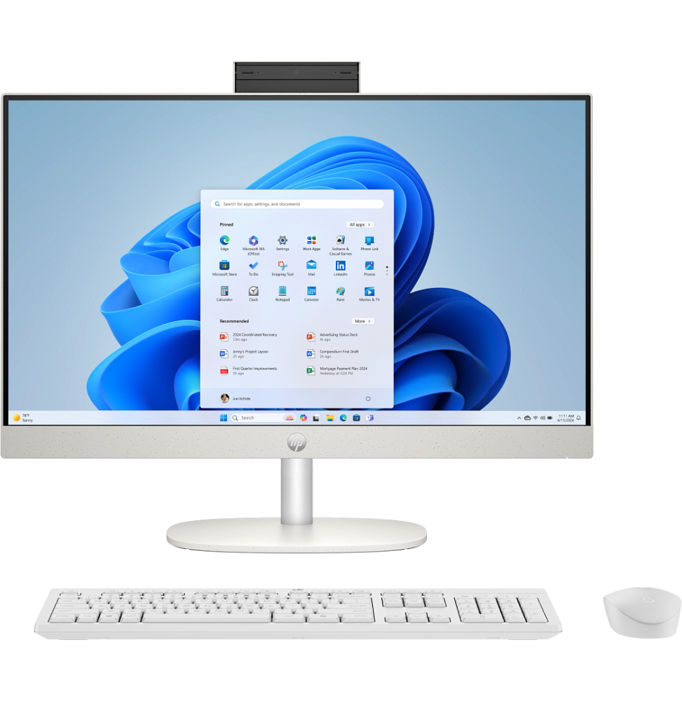 Ordinateur tout-en-un HP AI 24-cr2025nk (D82VDEA)
