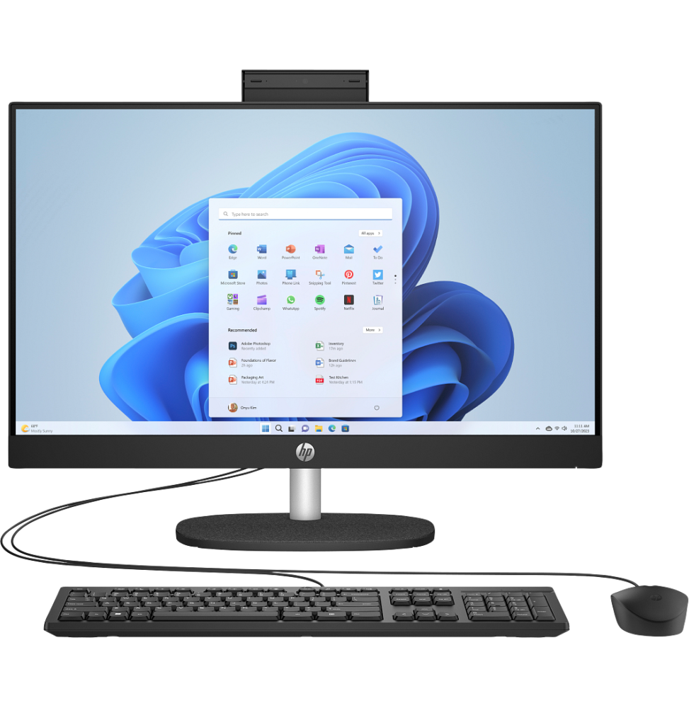 Ordinateur tout-en-un HP 24-cr0010nk (B87LVEA)