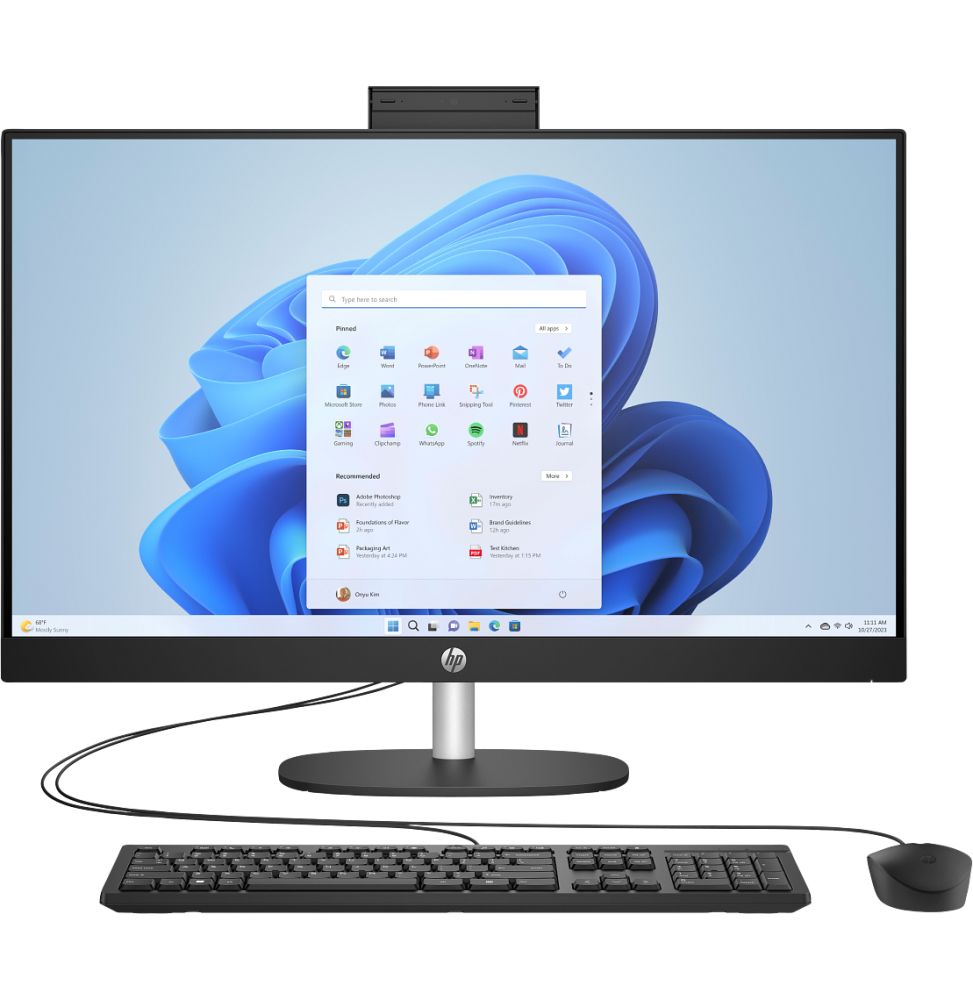 HP 27-cr0009nk All-in-One PC (BW2Q2EA) — image 1