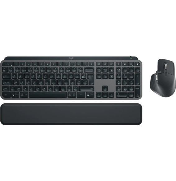 Ensemble clavier et souris sans fil Logitech MX Keys S Combo - Graphite