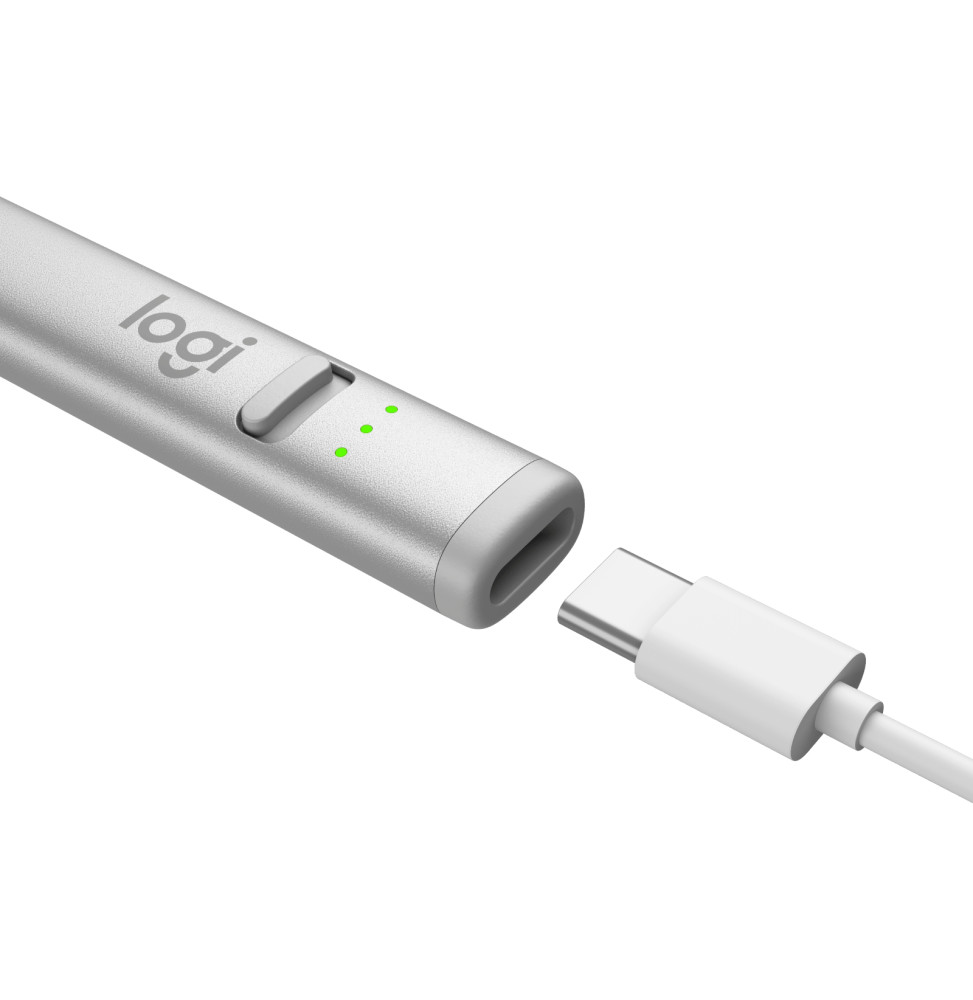 Stylet Logitech Crayon (USB-C) - Argent — image 5