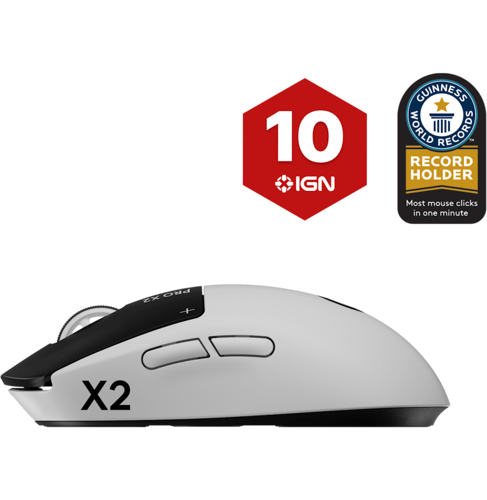 Souris Gaming Sans Fil Logitech G Pro X2 Superstrike - Lunar Eclipse — image 3