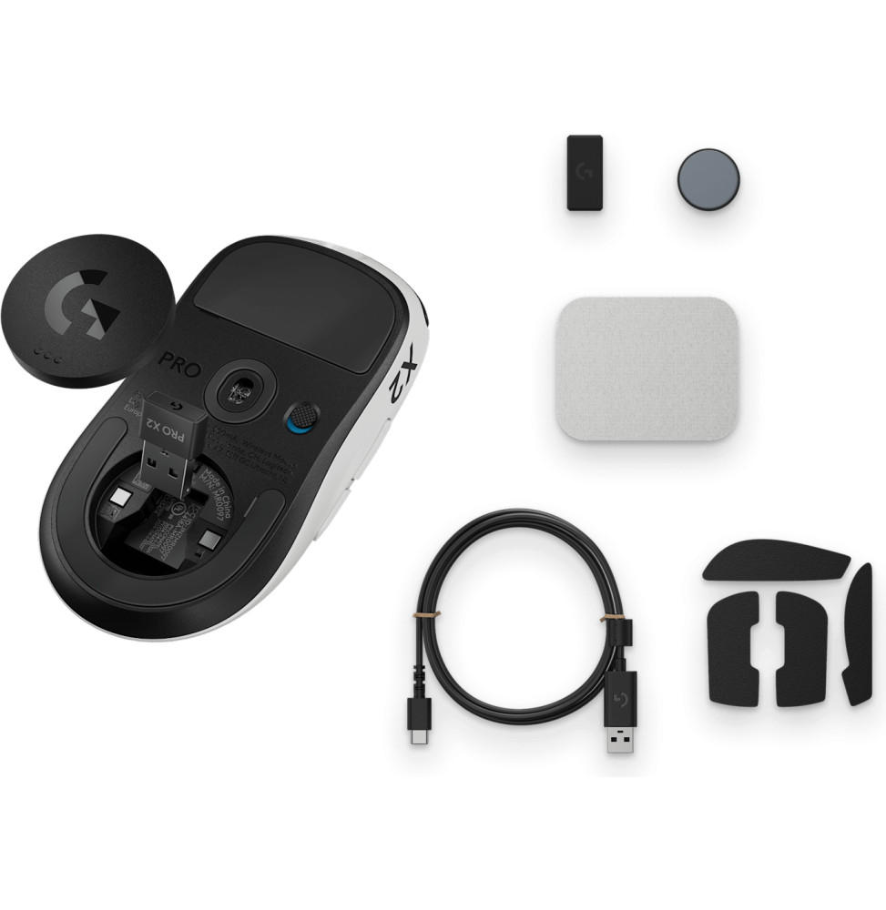 Souris Gaming Sans Fil Logitech G Pro X2 Superstrike - Lunar Eclipse — image 4