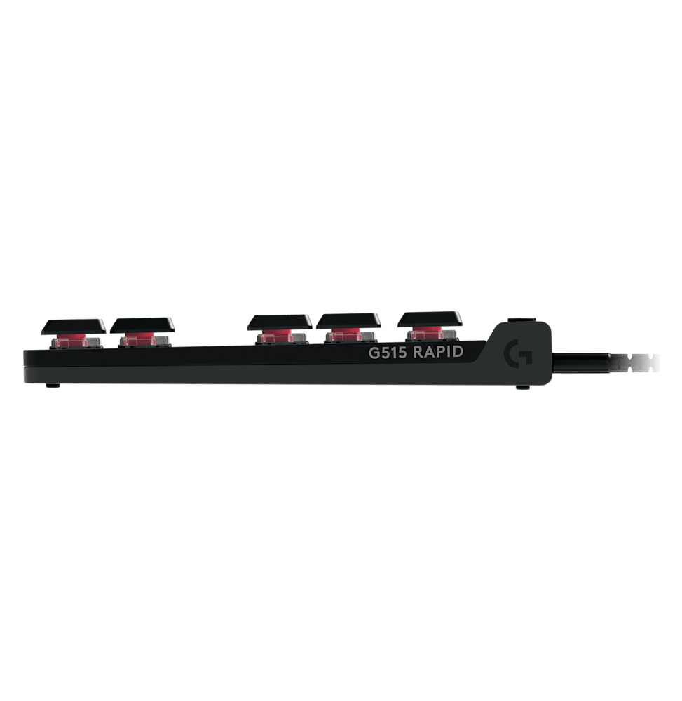 Clavier Gaming Filaire Logitech G515 Rapid TKL - Switchs magnétiques - Noir — image 3
