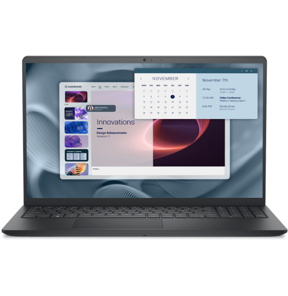 Pack Poste pro prêt à travailler : Dell Pro 15 Essential PV15250 Core i7 + Windows 11 Pro + installation et configuration