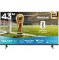 Téléviseur Hisense 43A4Q | 43" FHD VIDAA Smart TV + Récepteur TNT Intégré