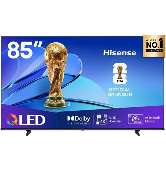Téléviseur Hisense 85Q6Q | 85″ QLED 4K VIDAA Smart TV