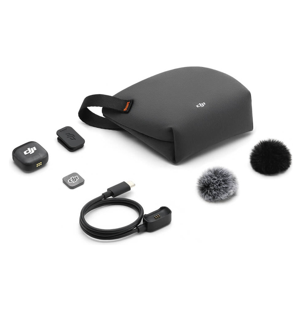Microphone sans fil DJI Mic 3 – Kit Simple (1 Émetteur + 1 Récepteur) (6937224116405) — image 8
