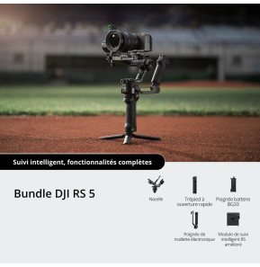 Stabilisateur pour caméras DJI RS 5 Combo (6937224131422) — image 3