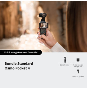 Caméra de poche DJI Osmo Pocket 4 Standard Combo (6937224133099) — image 3