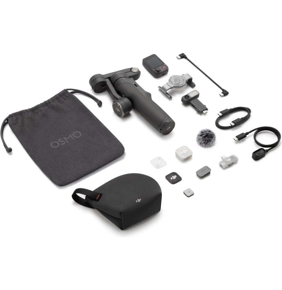 Stabilisateur pour téléphone DJI Osmo Mobile 8P Creator Combo (6937224142930) — image 8