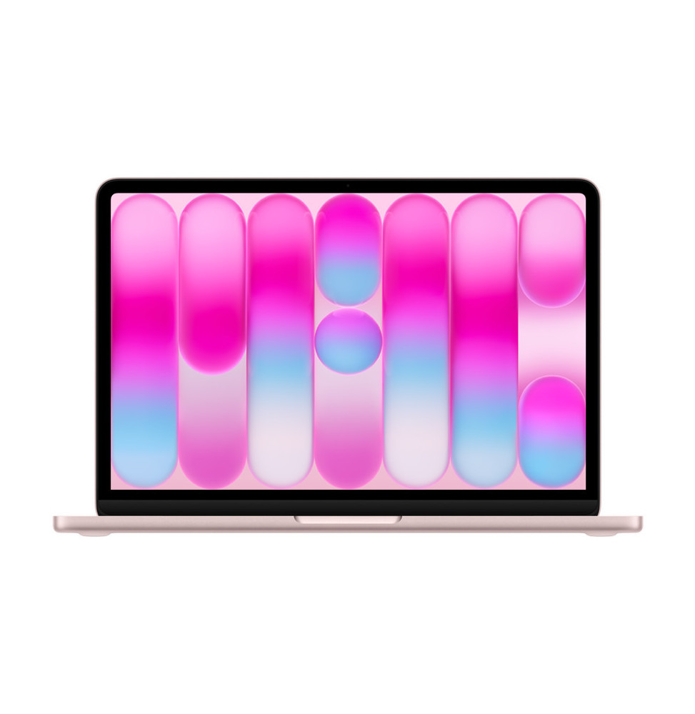 Pack MacBook Neo Rose Poudré : MacBook Neo 13″ A18 Pro 512 Go + souris Logitech Pebble 2 M350s Rose