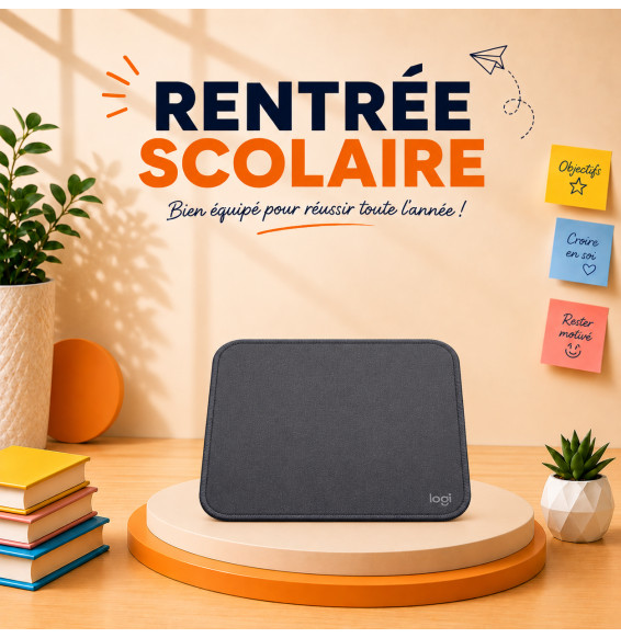 Tapis de souris Logitech Série Studio - format Small (230 × 200 × 2 mm)