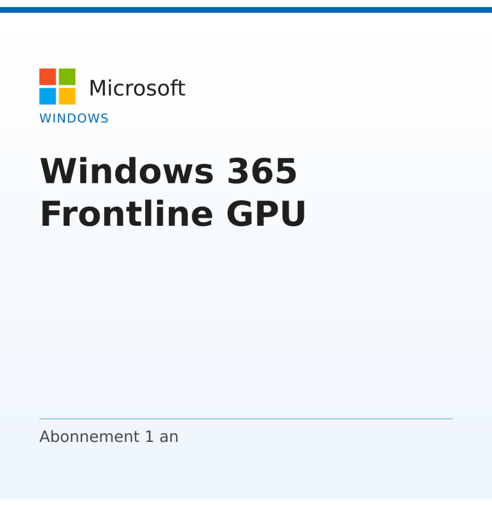 Windows 365 Frontline GPU — image 1