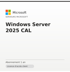 Windows Server 2025 CAL
