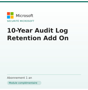 10-Year Audit Log Retention Add On