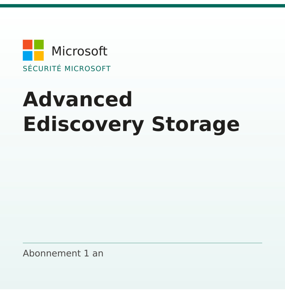 Advanced Ediscovery Storage — image 1