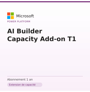 AI Builder Capacity Add-on T1