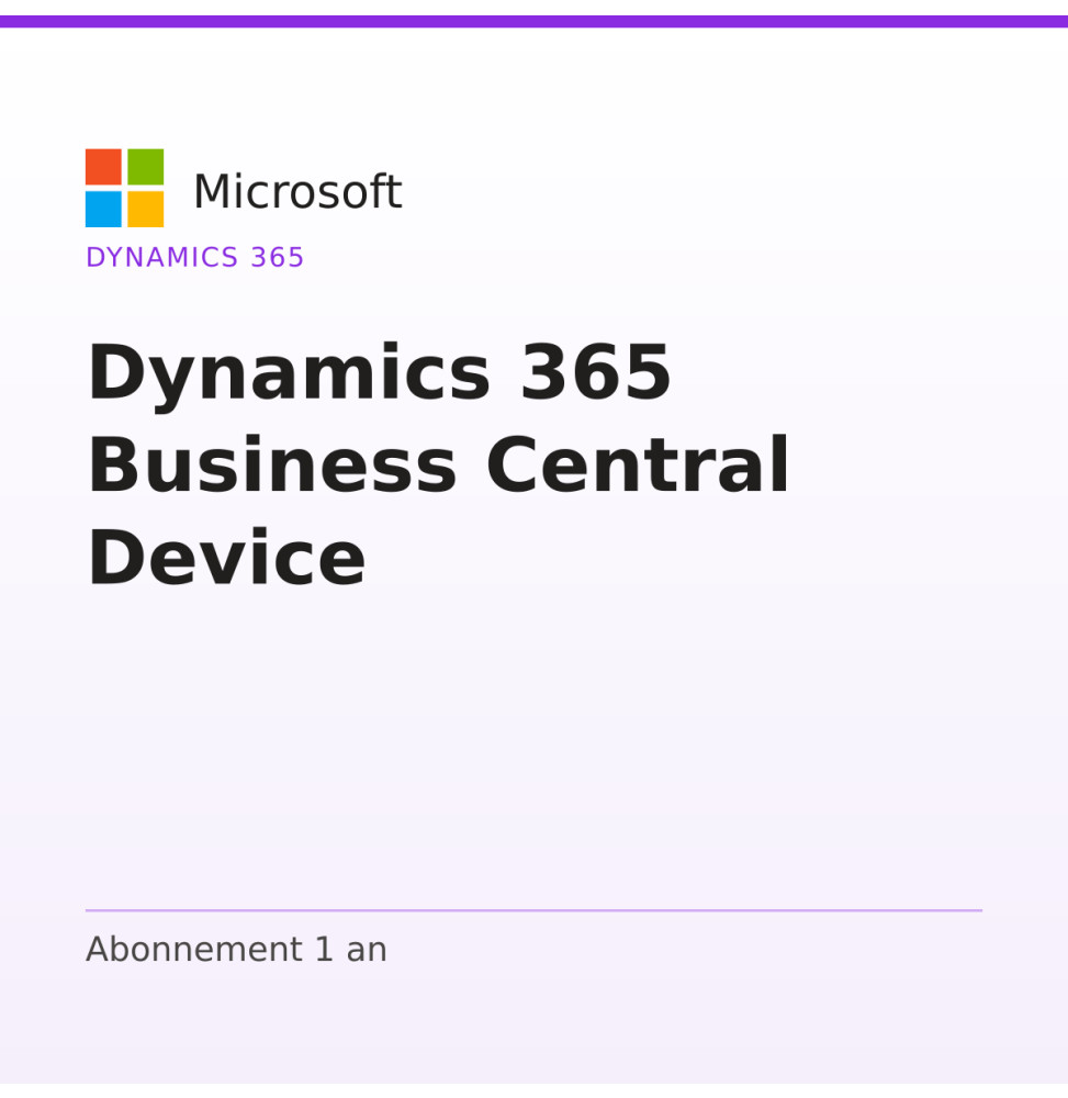 Dynamics 365 Business Central Device — image 1