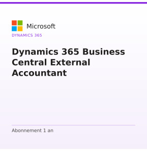 Dynamics 365 Business Central External Accountant