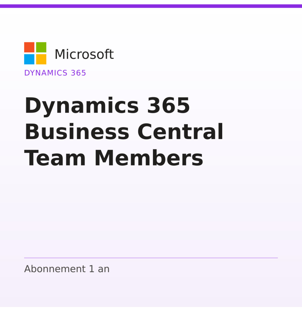 Dynamics 365 Business Central Team Members — image 1