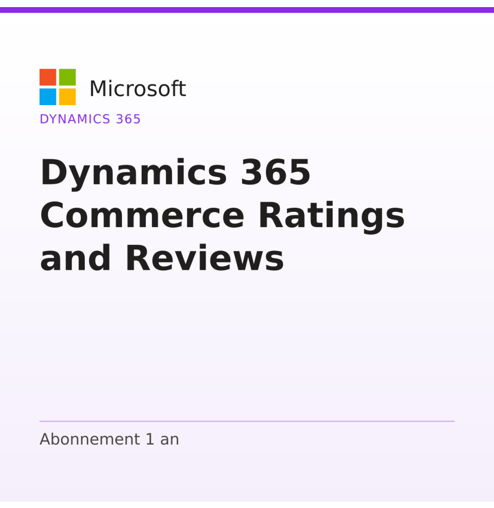 Dynamics 365 Commerce Ratings and Reviews — image 1