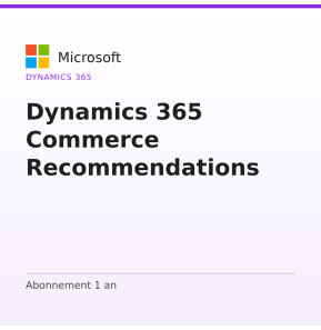 Dynamics 365 Commerce Recommendations
