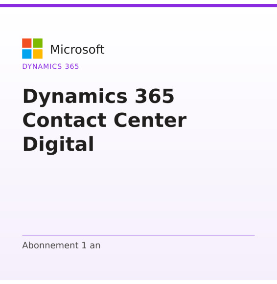 Dynamics 365 Contact Center Digital
