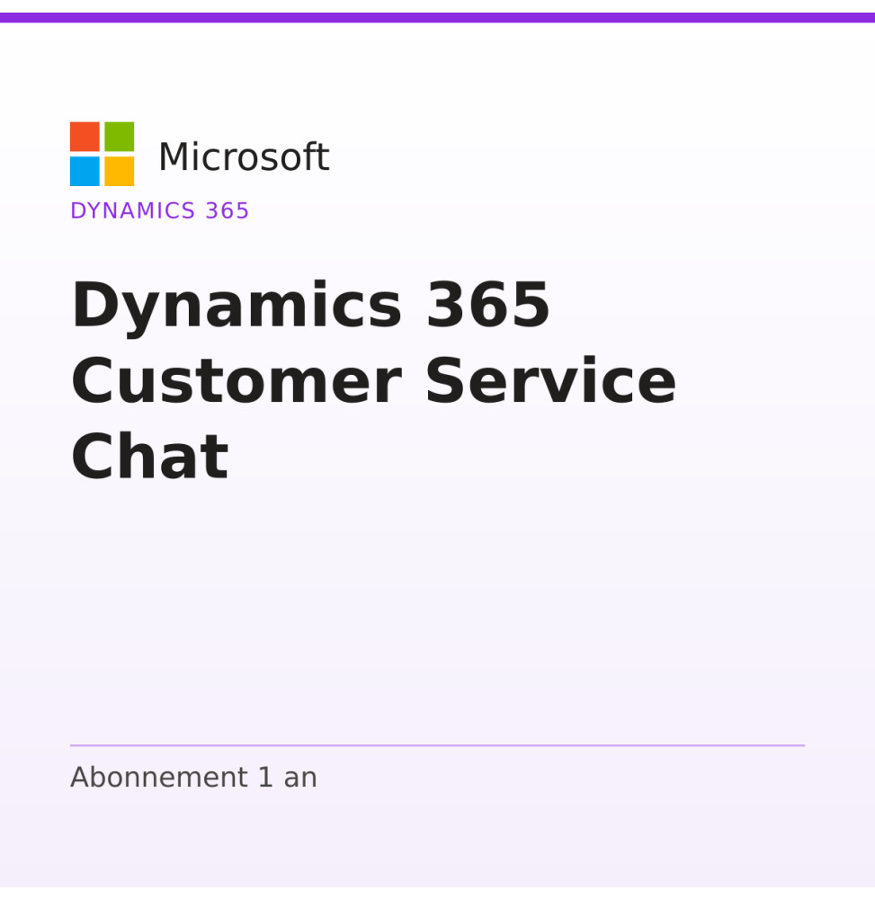Dynamics 365 Customer Service Chat — image 1