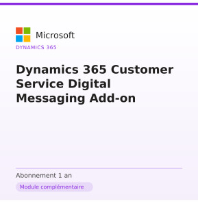 Dynamics 365 Customer Service Digital Messaging Add-on