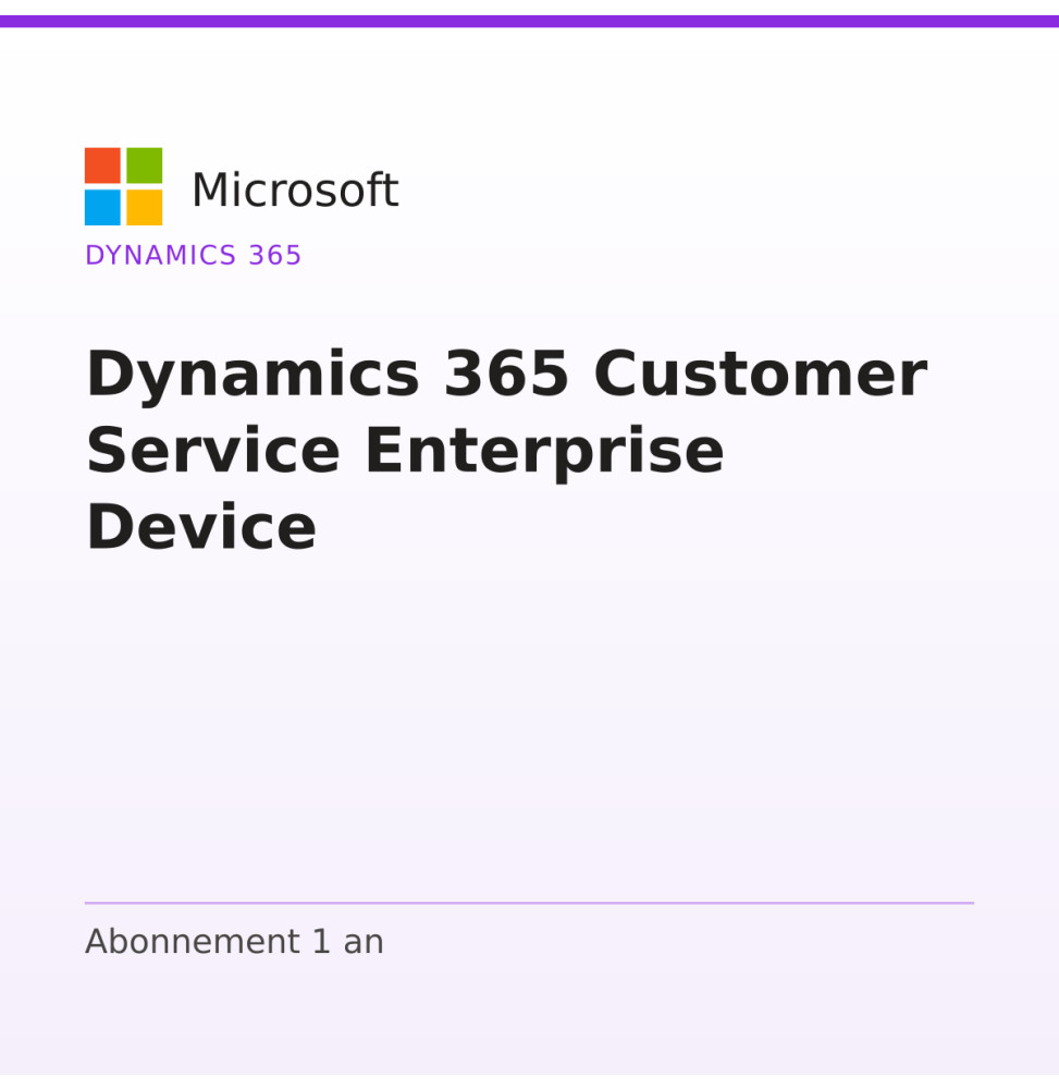 Dynamics 365 Customer Service Enterprise Device — image 1