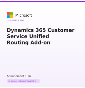 Dynamics 365 Customer Service Unified Routing Add-on